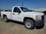 2012 Chevrolet Silverado C1500 White vin: 1GCNCPEX6CZ274718