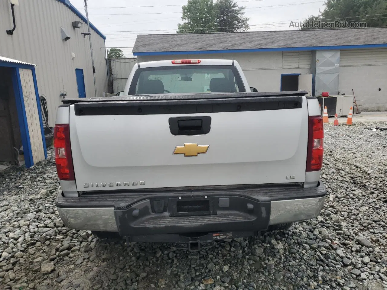 2013 Chevrolet Silverado C1500 Silver vin: 1GCNCPEX6DZ150269