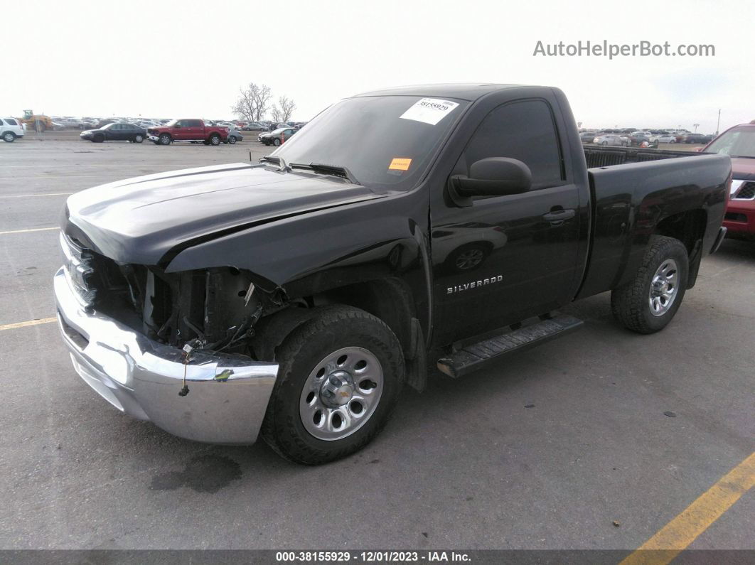 2013 Chevrolet Silverado 1500 Work Truck Черный vin: 1GCNCPEX6DZ400027