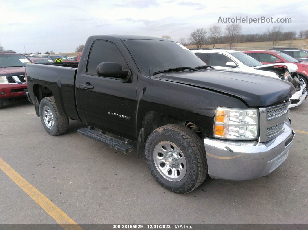 2013 Chevrolet Silverado 1500 Work Truck Черный vin: 1GCNCPEX6DZ400027