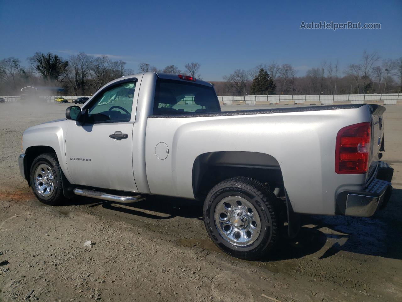 2013 Chevrolet Silverado C1500 Silver vin: 1GCNCPEX7DZ192997