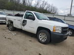 2013 Chevrolet Silverado C1500 White vin: 1GCNCPEX7DZ413451