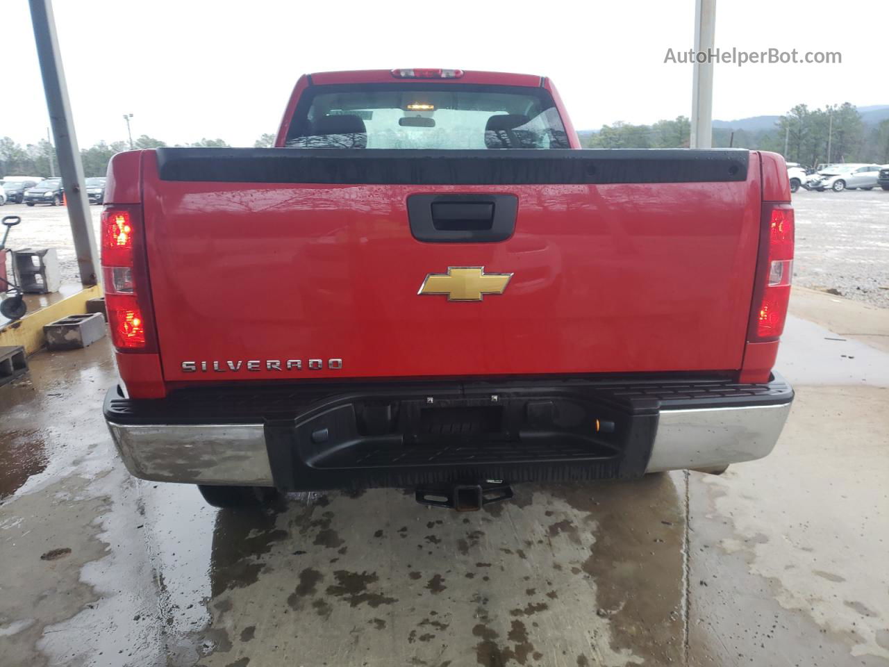 2013 Chevrolet Silverado C1500 Red vin: 1GCNCPEX8DZ248042