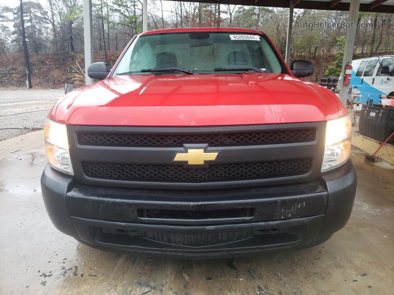 2013 Chevrolet Silverado C1500 Red vin: 1GCNCPEX8DZ248042