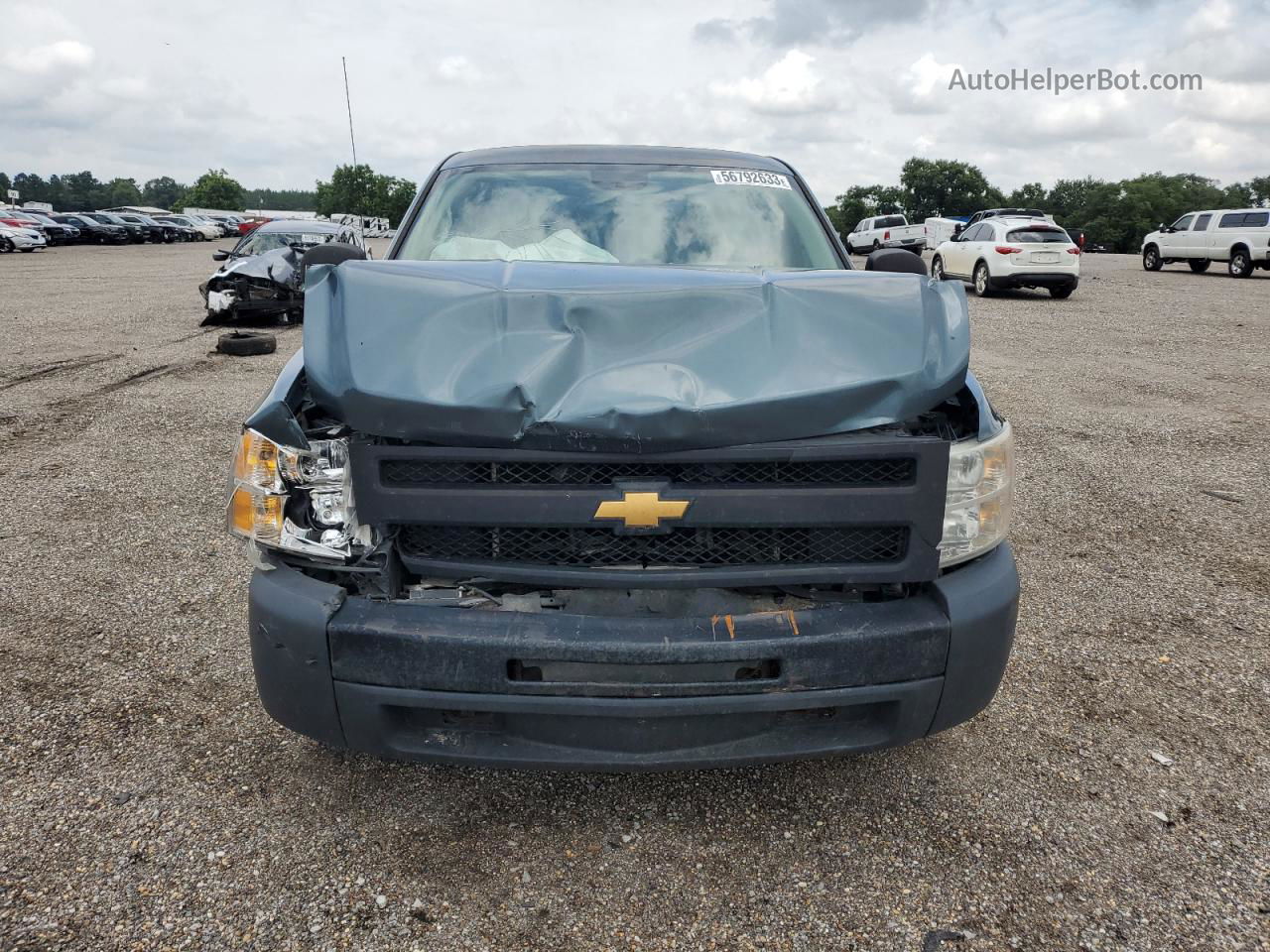 2012 Chevrolet Silverado C1500 Blue vin: 1GCNCPEX9CZ312684