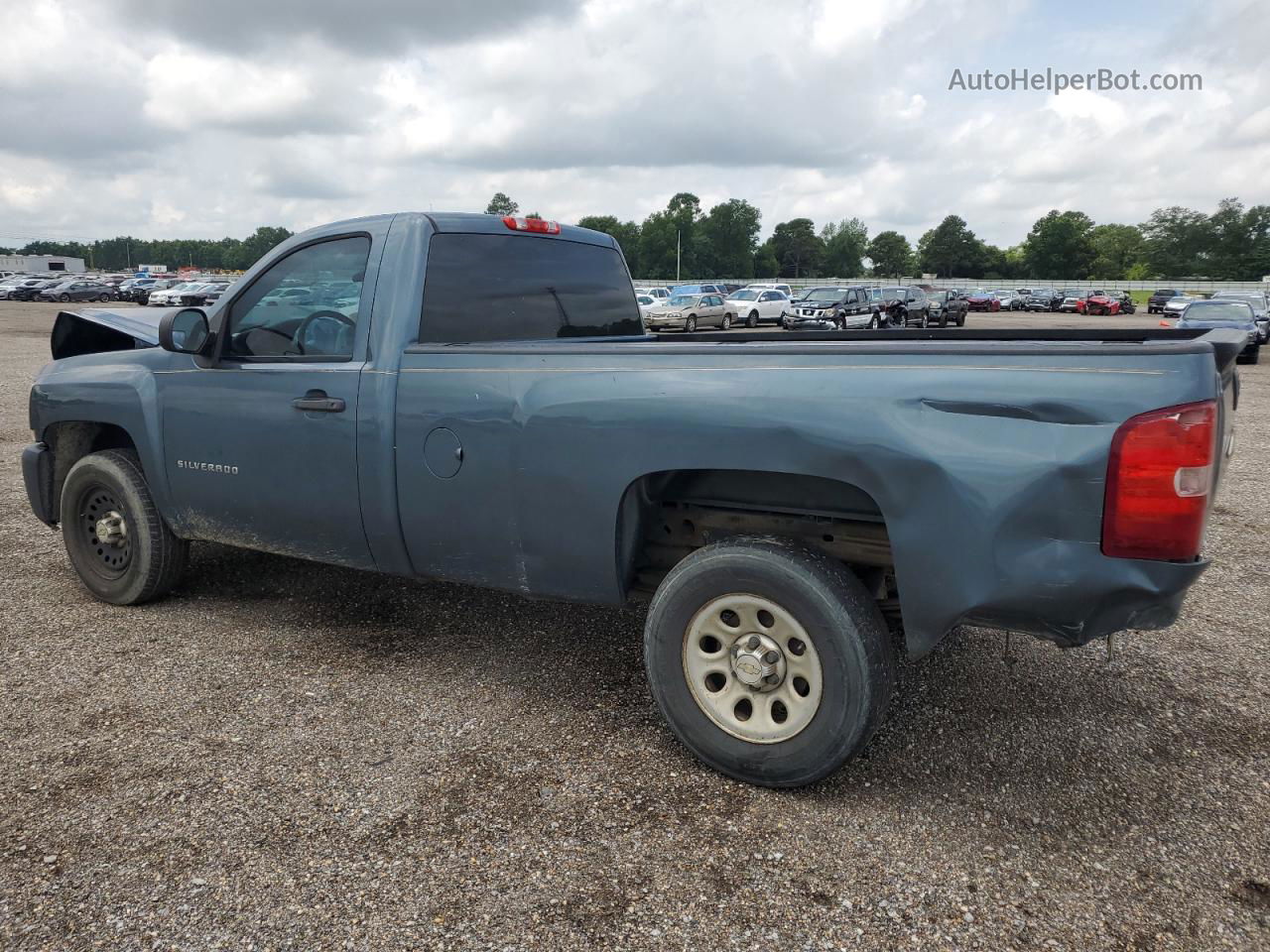 2012 Chevrolet Silverado C1500 Синий vin: 1GCNCPEX9CZ312684