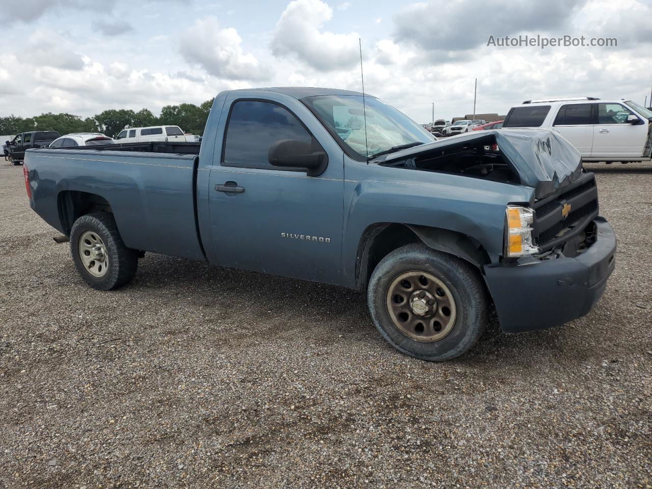 2012 Chevrolet Silverado C1500 Blue vin: 1GCNCPEX9CZ312684