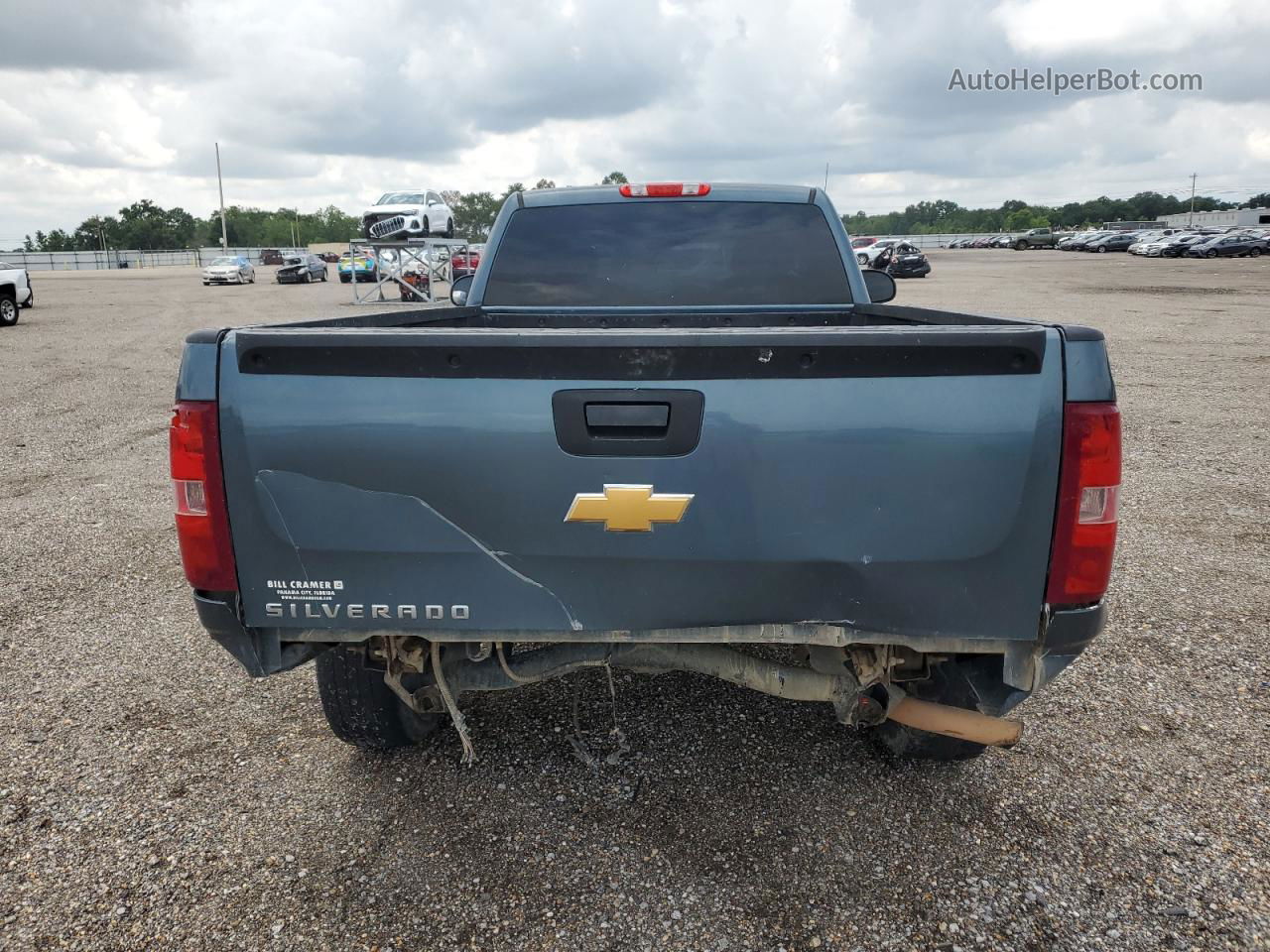 2012 Chevrolet Silverado C1500 Синий vin: 1GCNCPEX9CZ312684