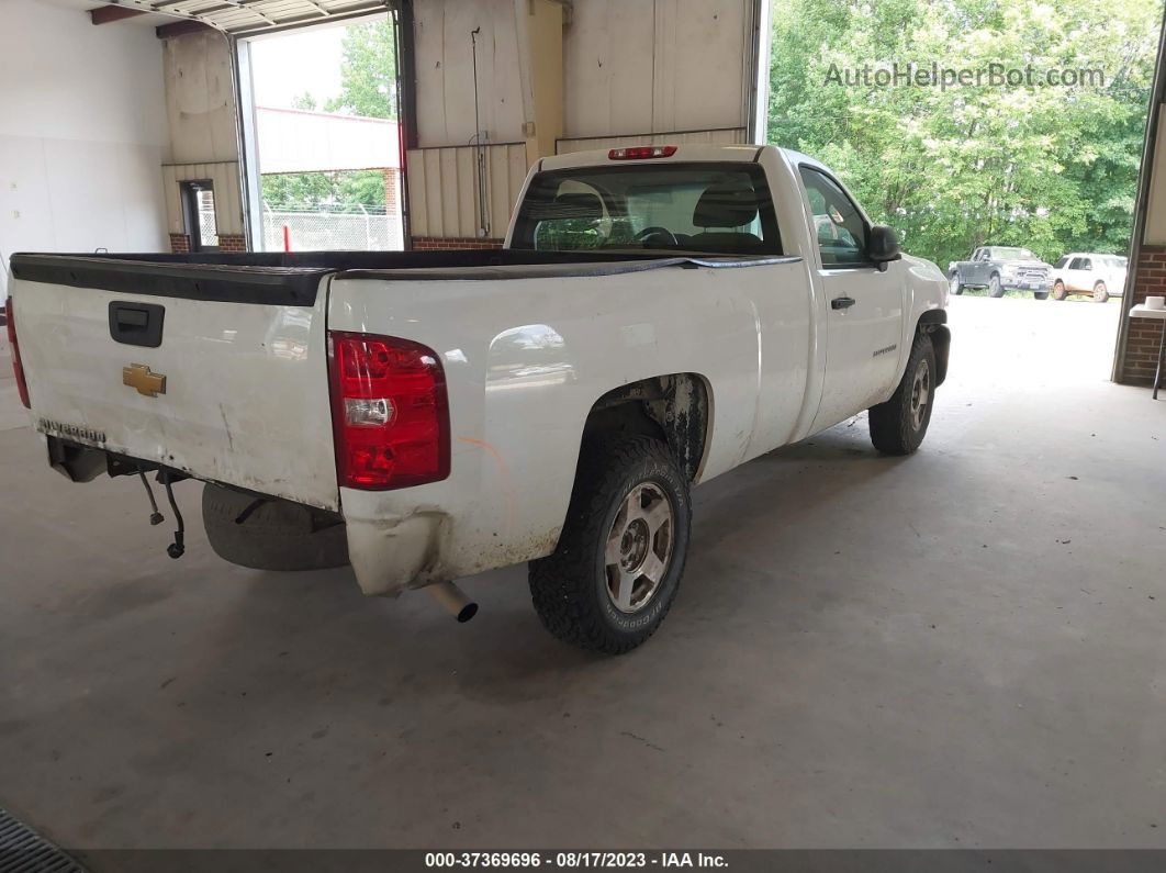 2012 Chevrolet Silverado 1500 Work Truck White vin: 1GCNCPEX9CZ353574