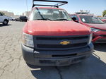 2013 Chevrolet Silverado C1500 Red vin: 1GCNCPEX9DZ183069