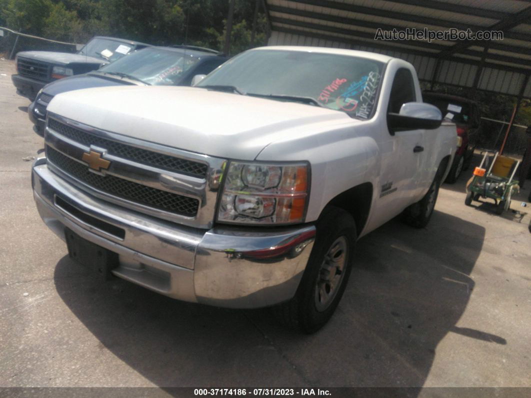 2012 Chevrolet Silverado 1500 Work Truck White vin: 1GCNCPEXXCZ272275