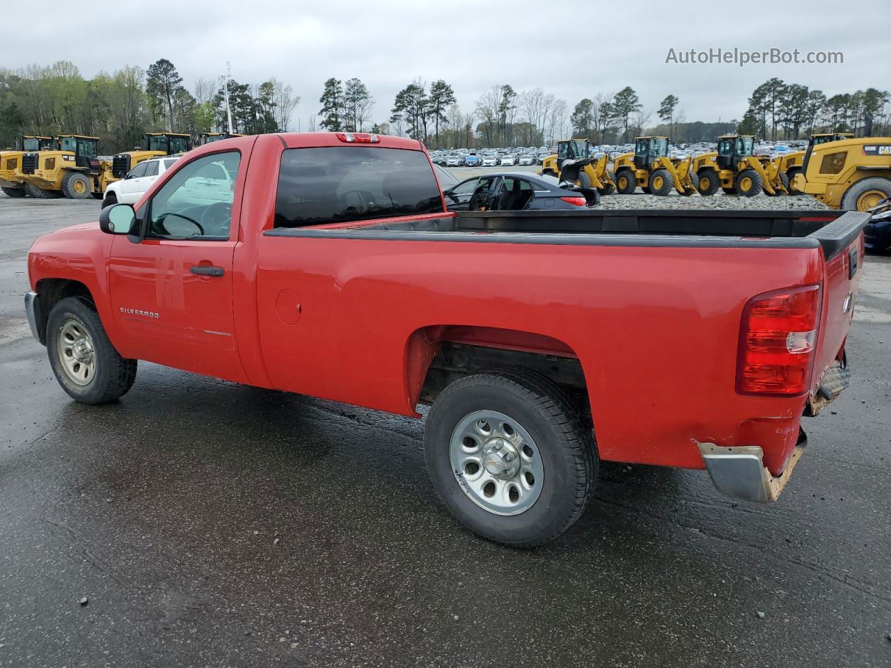 2013 Chevrolet Silverado C1500 Lt Red vin: 1GCNCSE09DZ285459