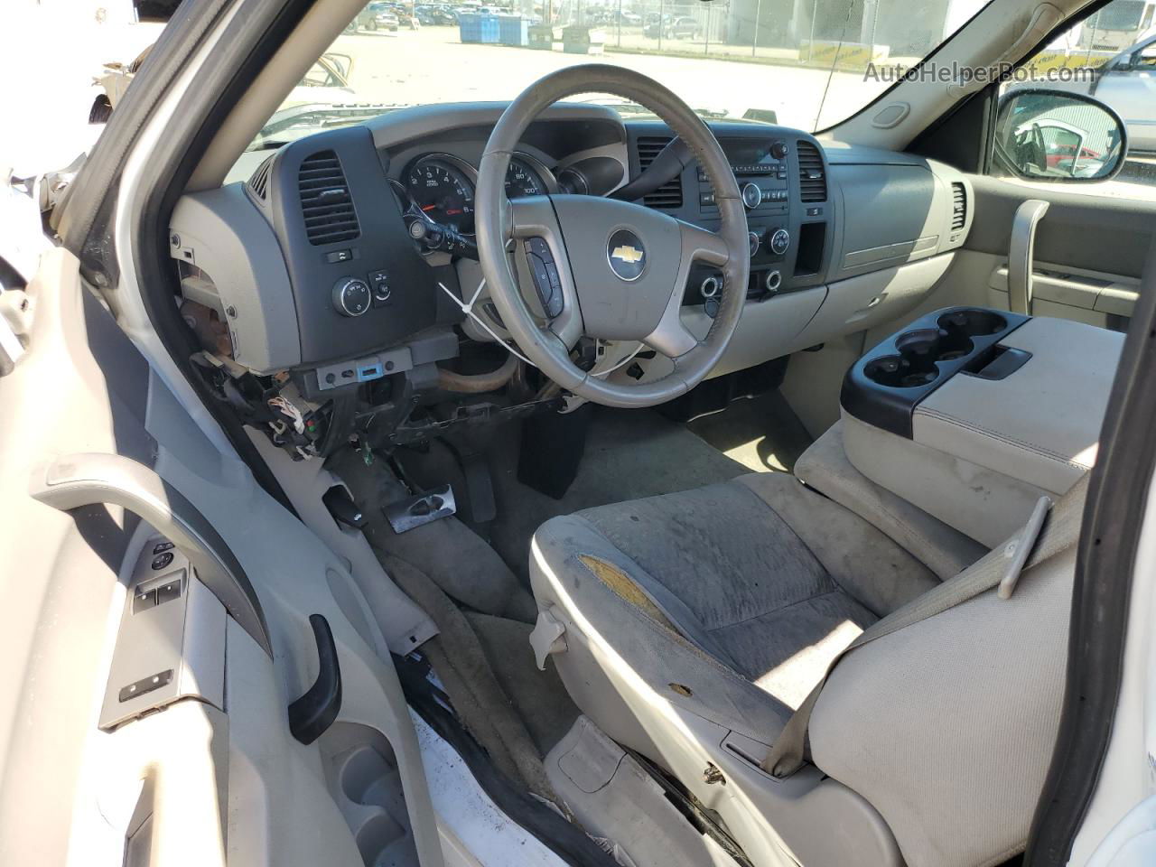 2012 Chevrolet Silverado C1500 Lt White vin: 1GCNCSEA1CZ123462