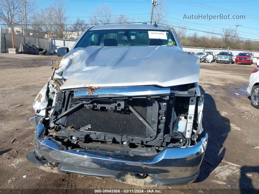 2016 Chevrolet Silverado 1500 Ls Silver vin: 1GCNKNEC9GZ117856