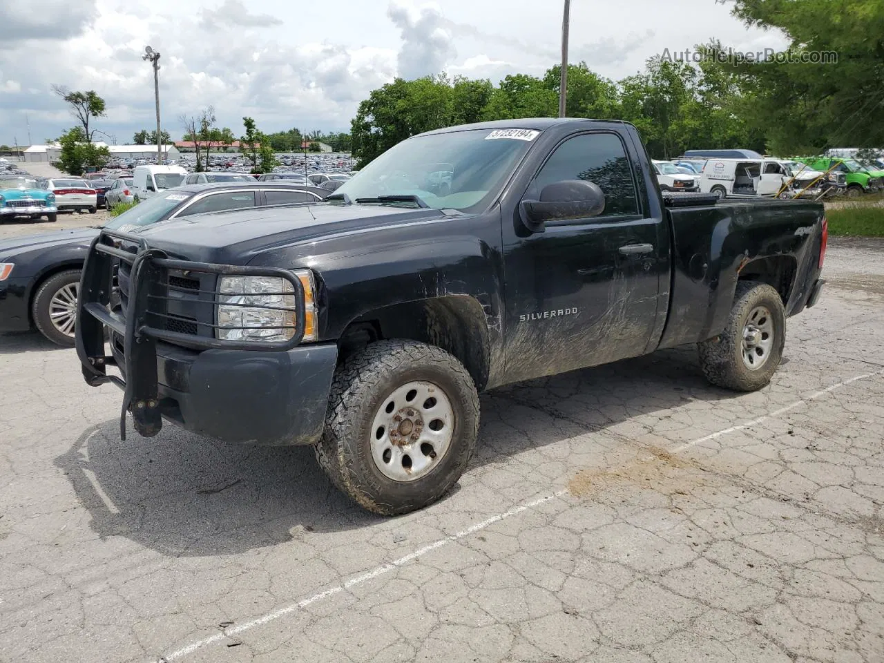 2012 Chevrolet Silverado K1500 Black vin: 1GCNKPE08CZ129928