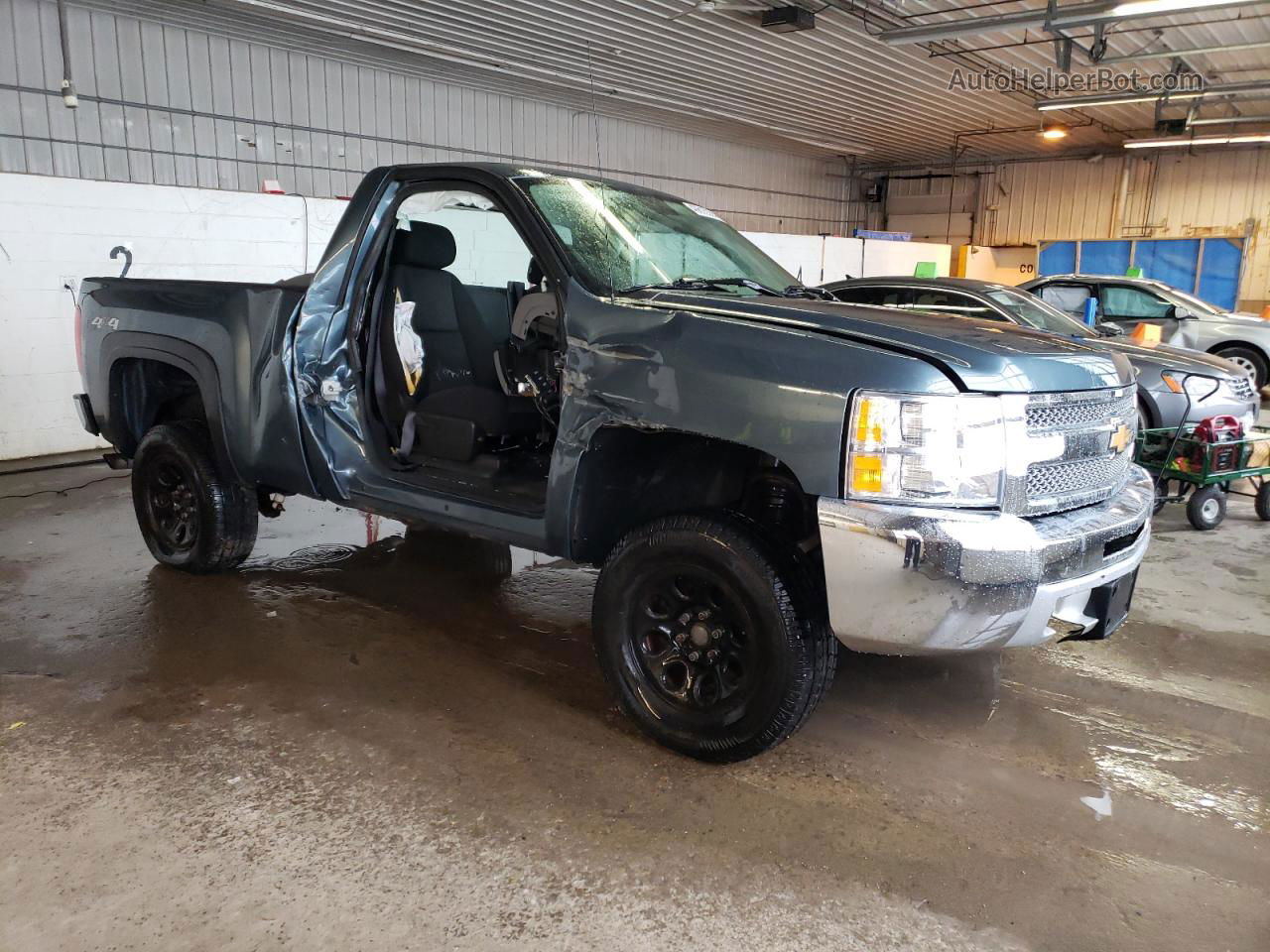 2012 Chevrolet Silverado K1500 Blue vin: 1GCNKPEA1CZ200699