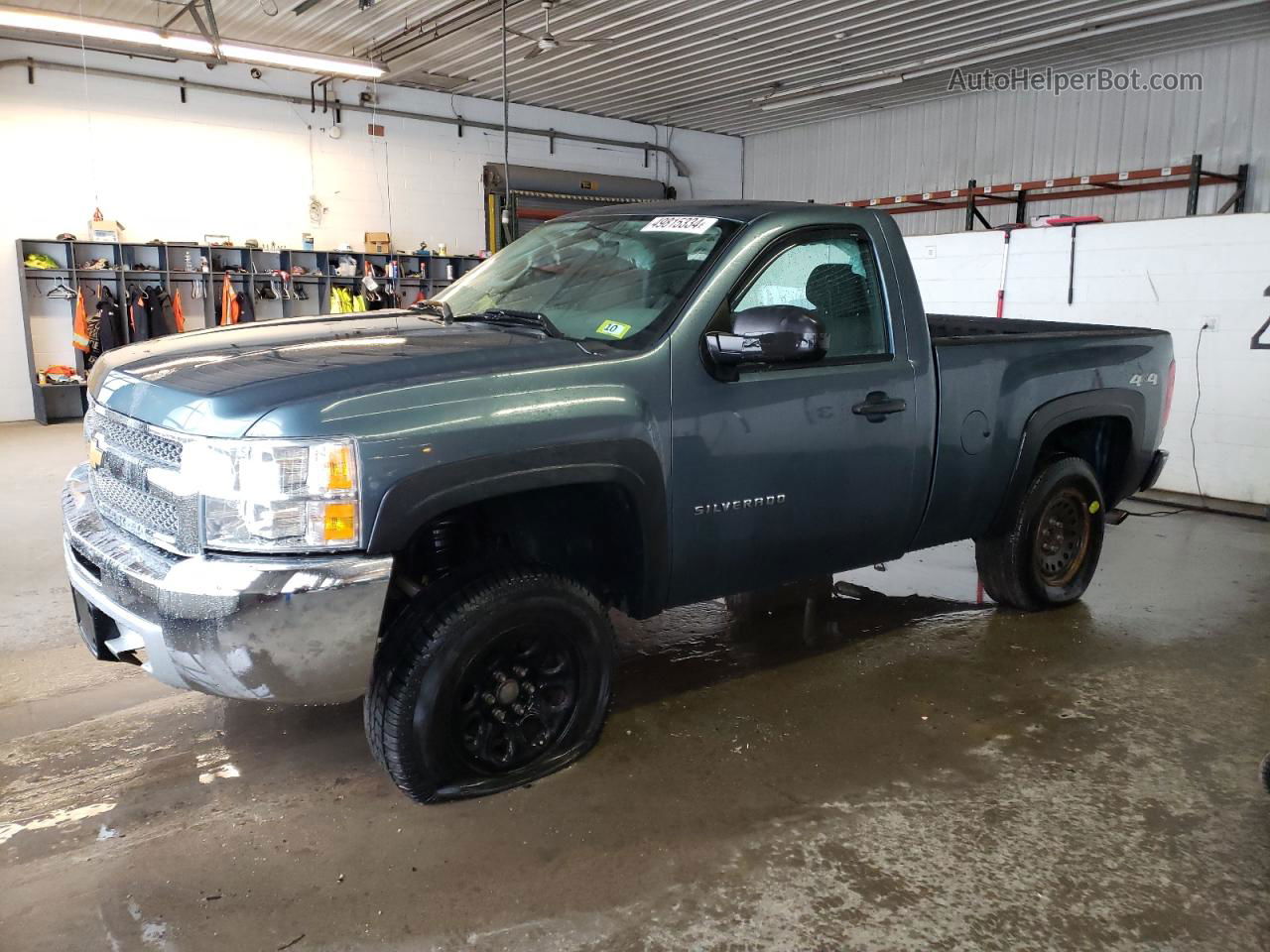 2012 Chevrolet Silverado K1500 Blue vin: 1GCNKPEA1CZ200699