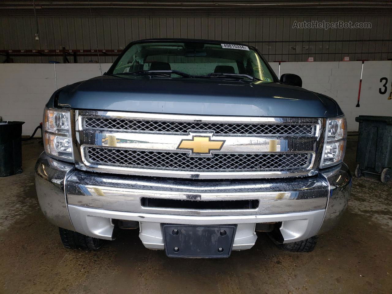 2012 Chevrolet Silverado K1500 Blue vin: 1GCNKPEA1CZ200699