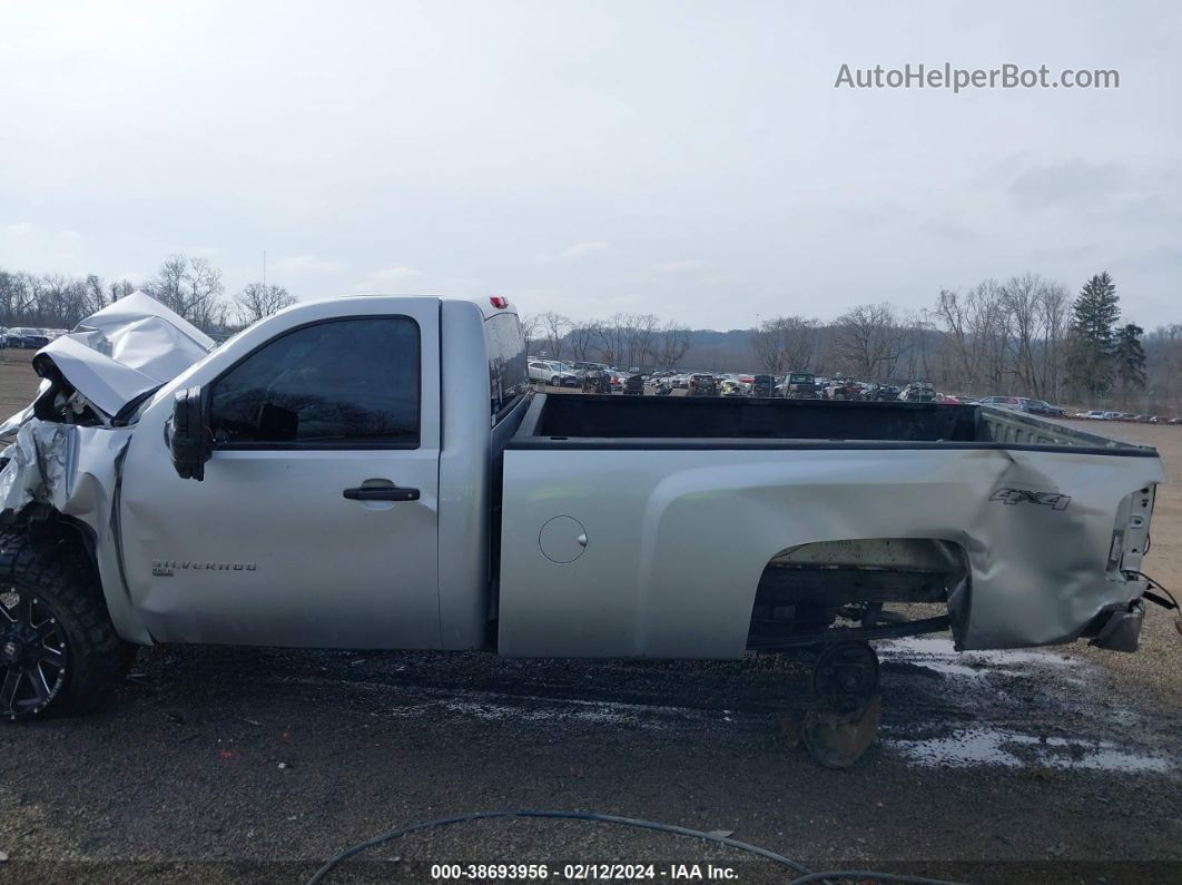 2012 Chevrolet Silverado 1500 Work Truck Silver vin: 1GCNKPEA3CZ286520