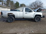 2012 Chevrolet Silverado 1500 Work Truck Silver vin: 1GCNKPEA3CZ286520