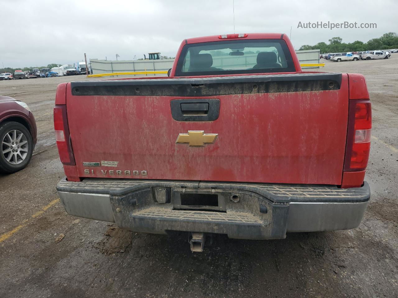 2012 Chevrolet Silverado K1500 Red vin: 1GCNKPEA9CZ259547