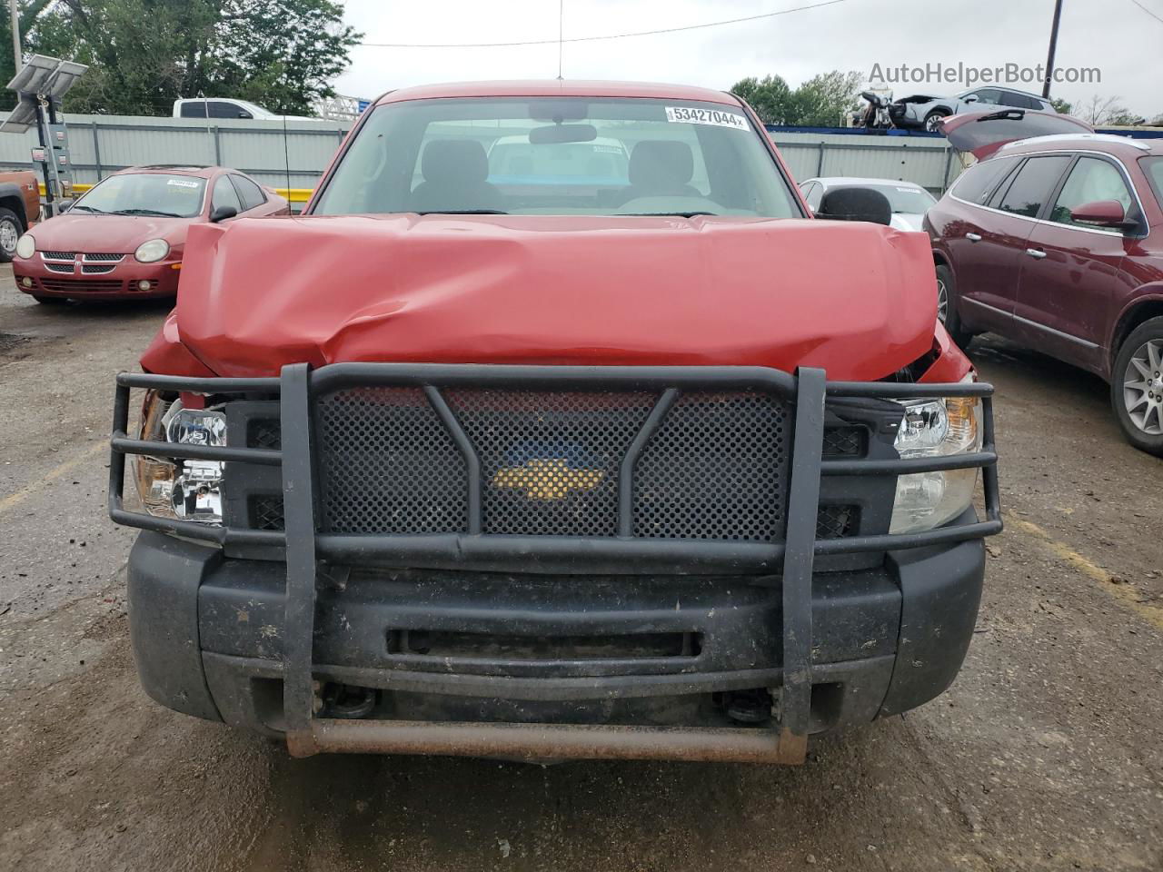 2012 Chevrolet Silverado K1500 Red vin: 1GCNKPEA9CZ259547