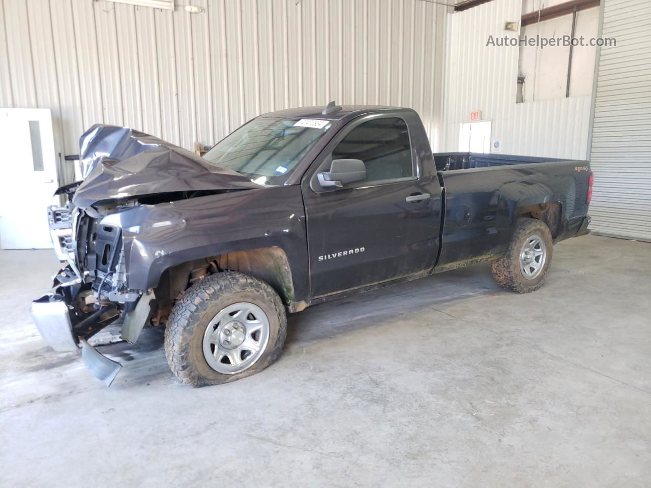 2015 Chevrolet Silverado K1500 Charcoal vin: 1GCNKPEC2FZ402764