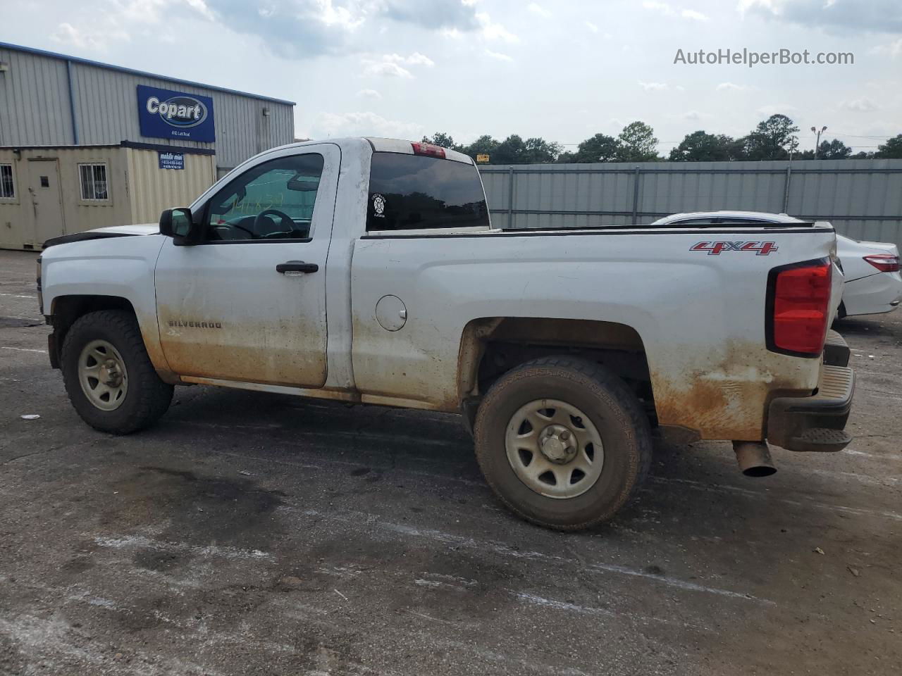 2015 Chevrolet Silverado K1500 Белый vin: 1GCNKPEC8FZ437325