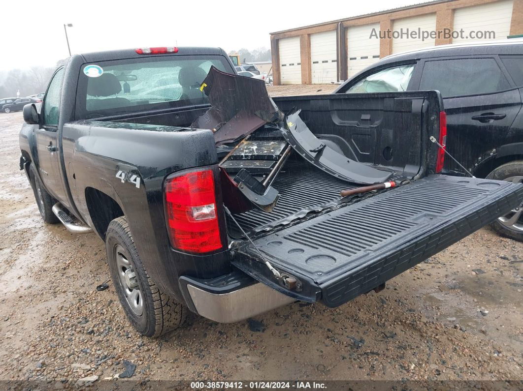 2012 Chevrolet Silverado 1500 Work Truck Black vin: 1GCNKPEX2CZ302047