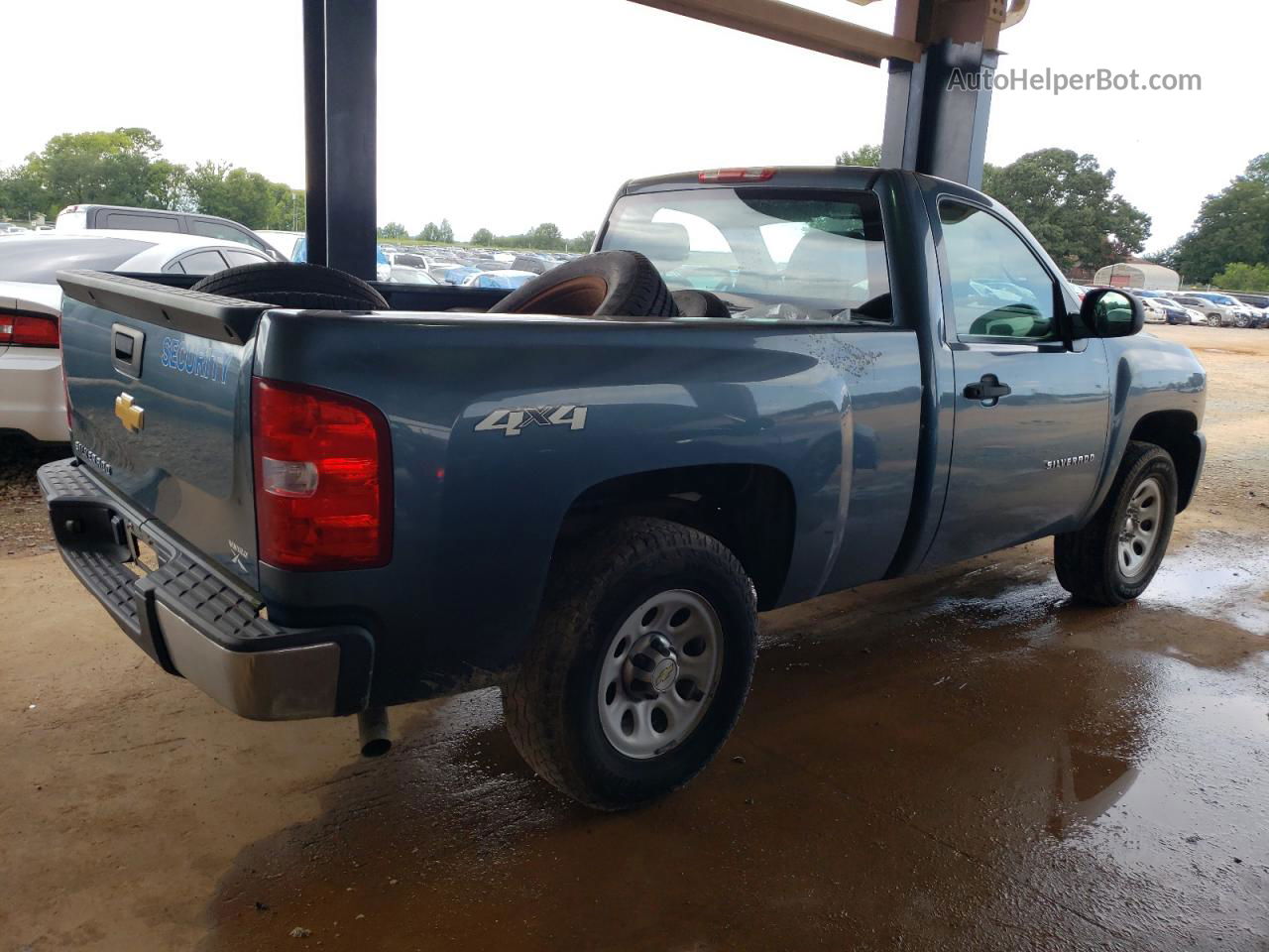 2013 Chevrolet Silverado K1500 Blue vin: 1GCNKPEX6DZ195957