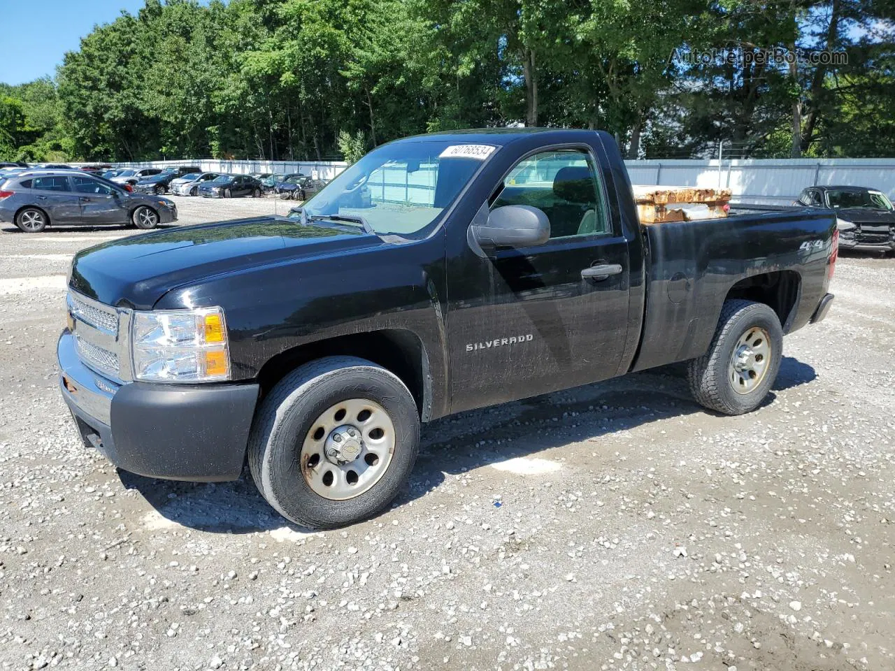 2013 Chevrolet Silverado K1500 Black vin: 1GCNKPEX8DZ390149