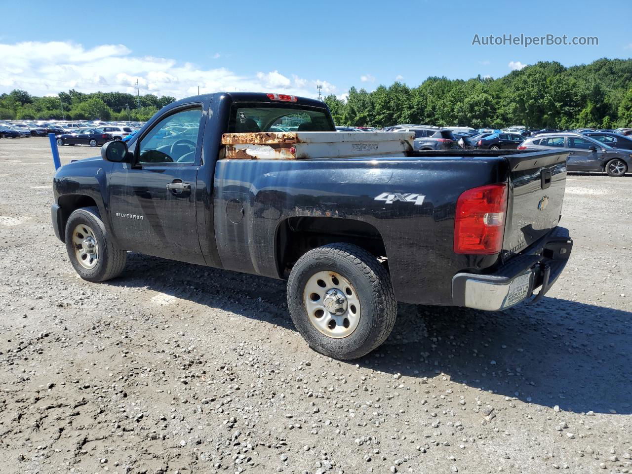 2013 Chevrolet Silverado K1500 Black vin: 1GCNKPEX8DZ390149