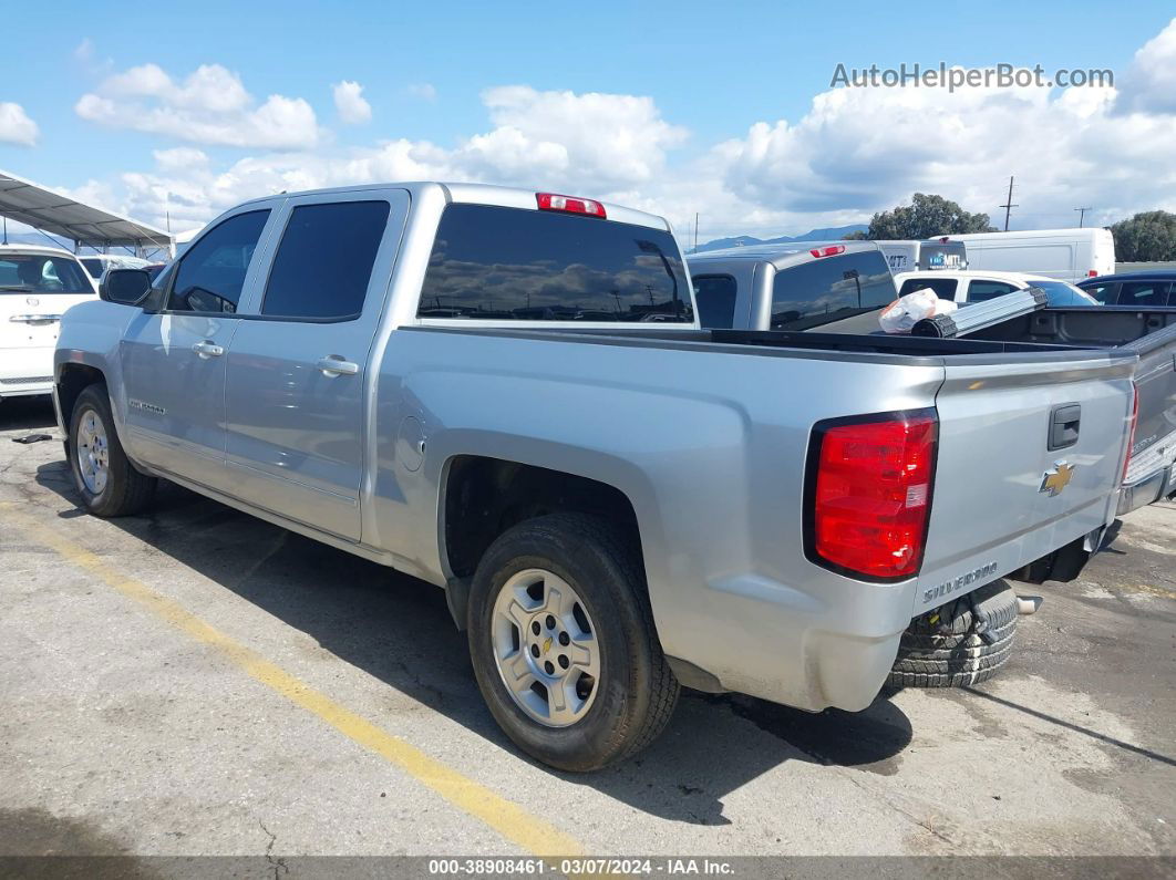 2018 Chevrolet Silverado 1500 1lt Silver vin: 1GCPCREC9JF195849