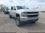 2018 Chevrolet Silverado 1500 1lt Silver vin: 1GCPCRECXJF212982