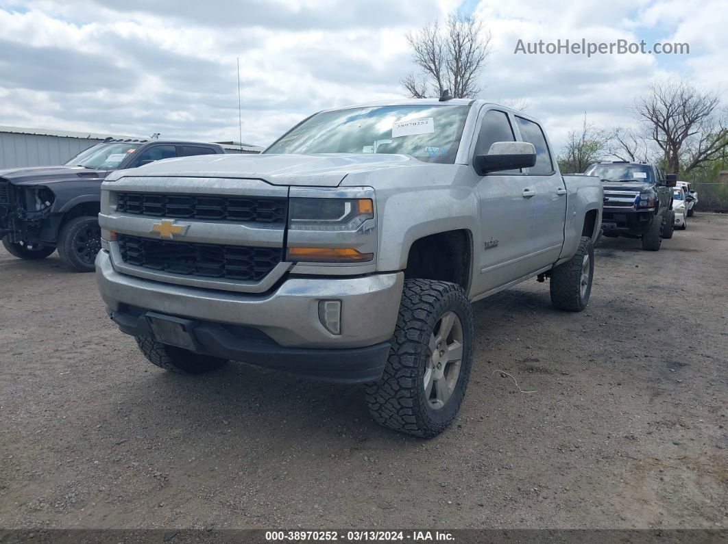 2018 Chevrolet Silverado 1500 1lt Серебряный vin: 1GCPCRECXJF212982