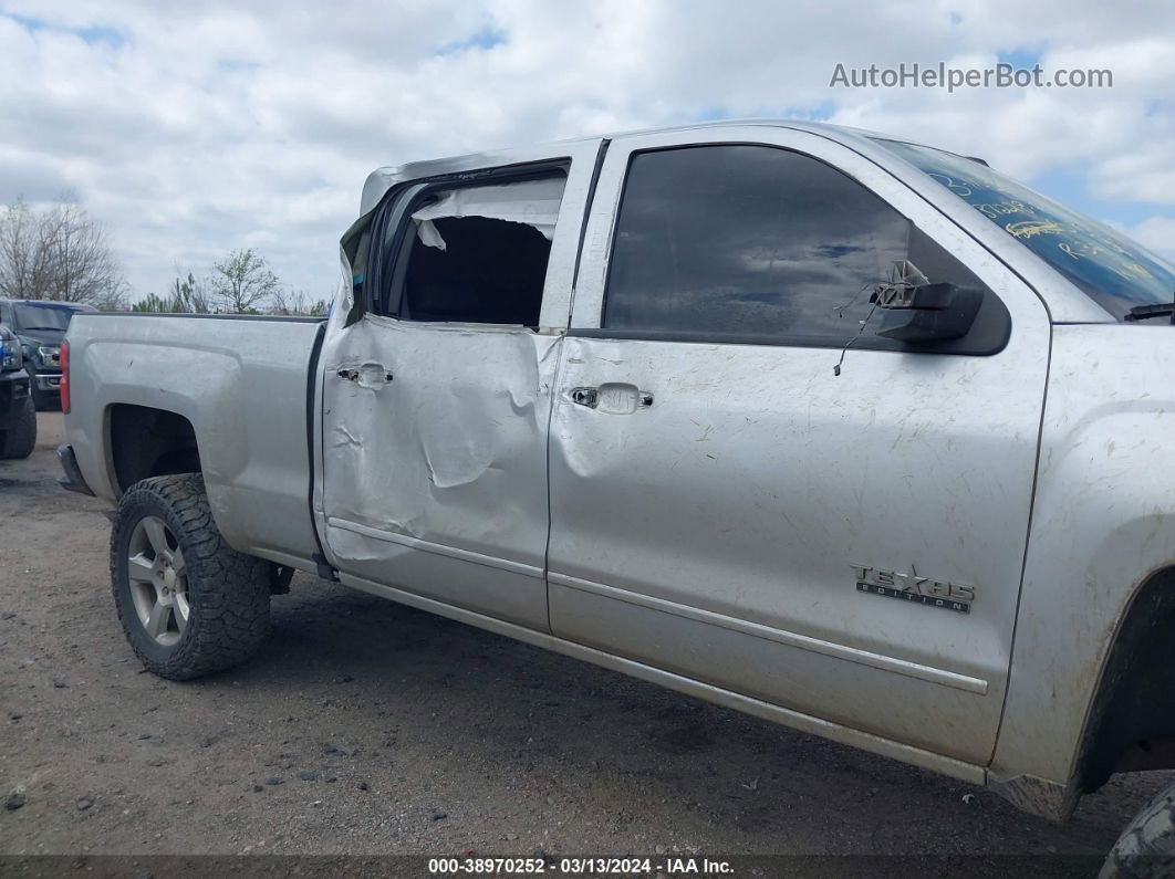 2018 Chevrolet Silverado 1500 1lt Серебряный vin: 1GCPCRECXJF212982