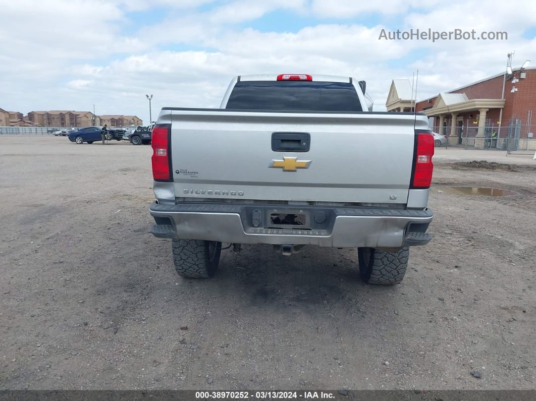 2018 Chevrolet Silverado 1500 1lt Silver vin: 1GCPCRECXJF212982