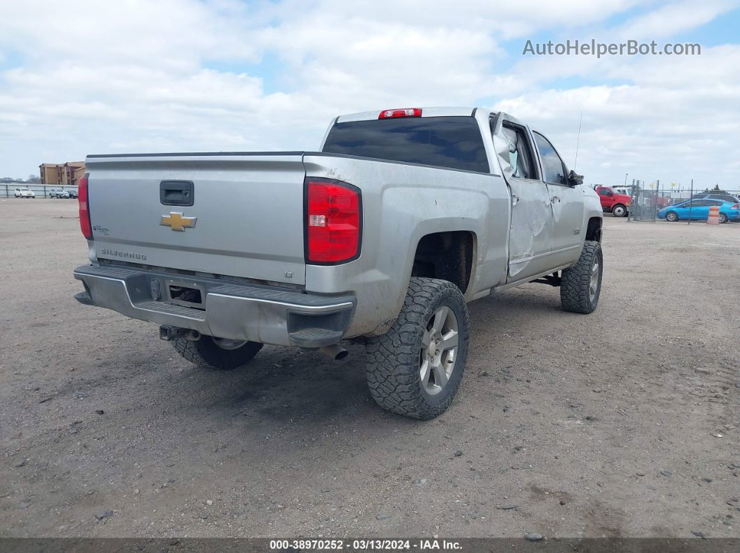 2018 Chevrolet Silverado 1500 1lt Silver vin: 1GCPCRECXJF212982