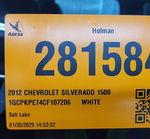 2012 Chevrolet Silverado K1500 vin: 1GCPKPE74CF107206