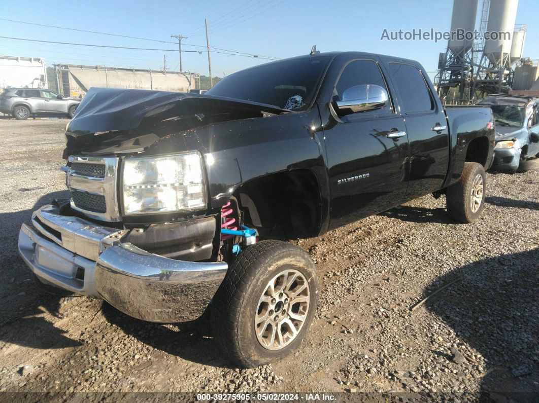 2012 Chevrolet Silverado 1500 Lt Black vin: 1GCPKSE73CF149028