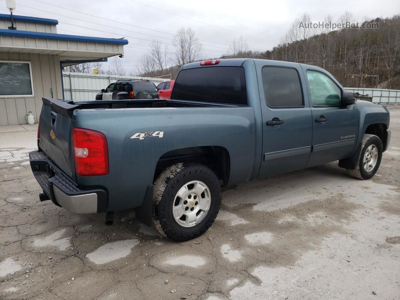 2012 Chevrolet Silverado K1500 Lt Blue vin: 1GCPKSE74CF127703