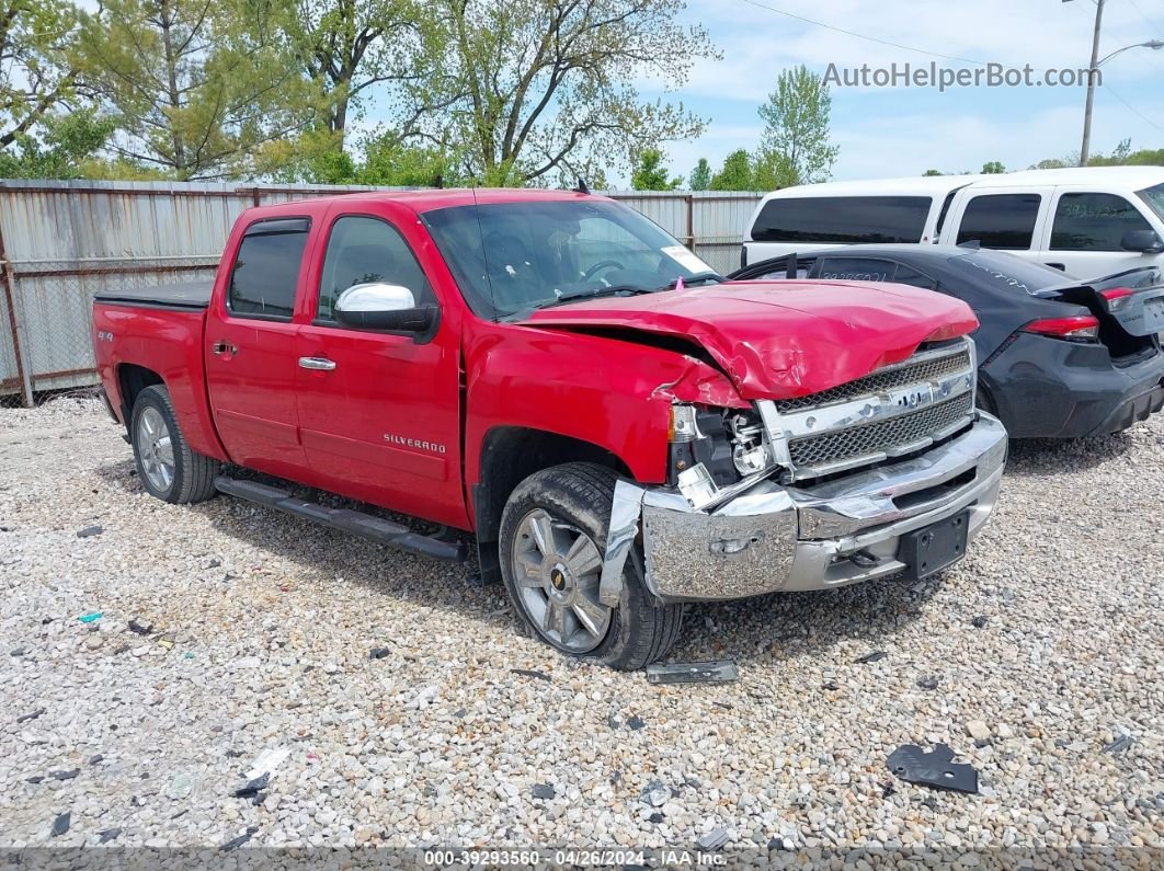 2012 Chevrolet Silverado 1500 Lt Red vin: 1GCPKSE74CF159874