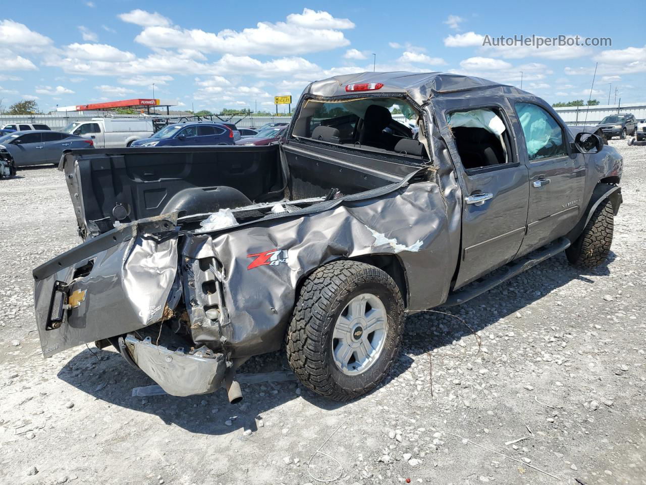 2012 Chevrolet Silverado K1500 Lt Gray vin: 1GCPKSE77CF152689