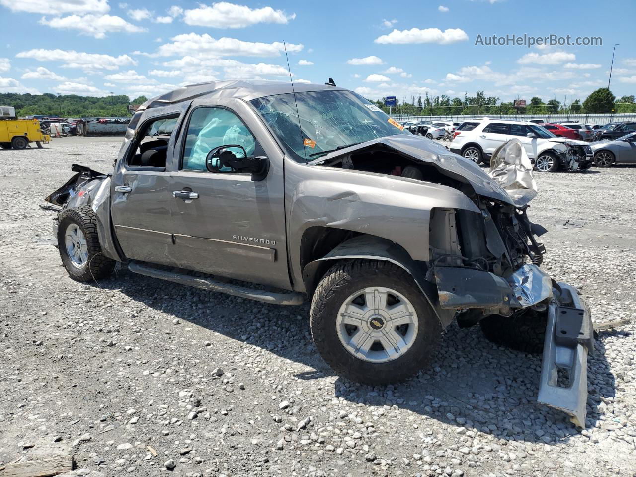 2012 Chevrolet Silverado K1500 Lt Gray vin: 1GCPKSE77CF152689
