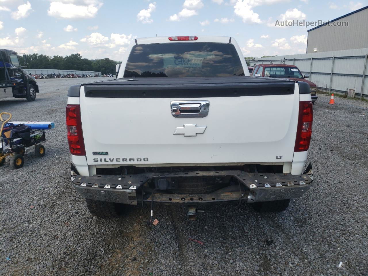 2012 Chevrolet Silverado K1500 Lt White vin: 1GCPKSE78CF119541