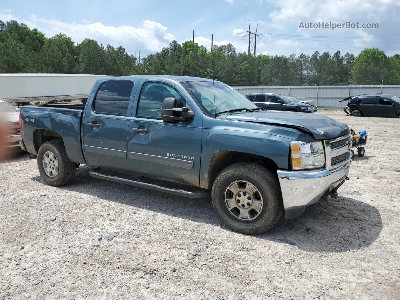 2012 Chevrolet Silverado K1500 Lt Charcoal vin: 1GCPKSE7XCF152668