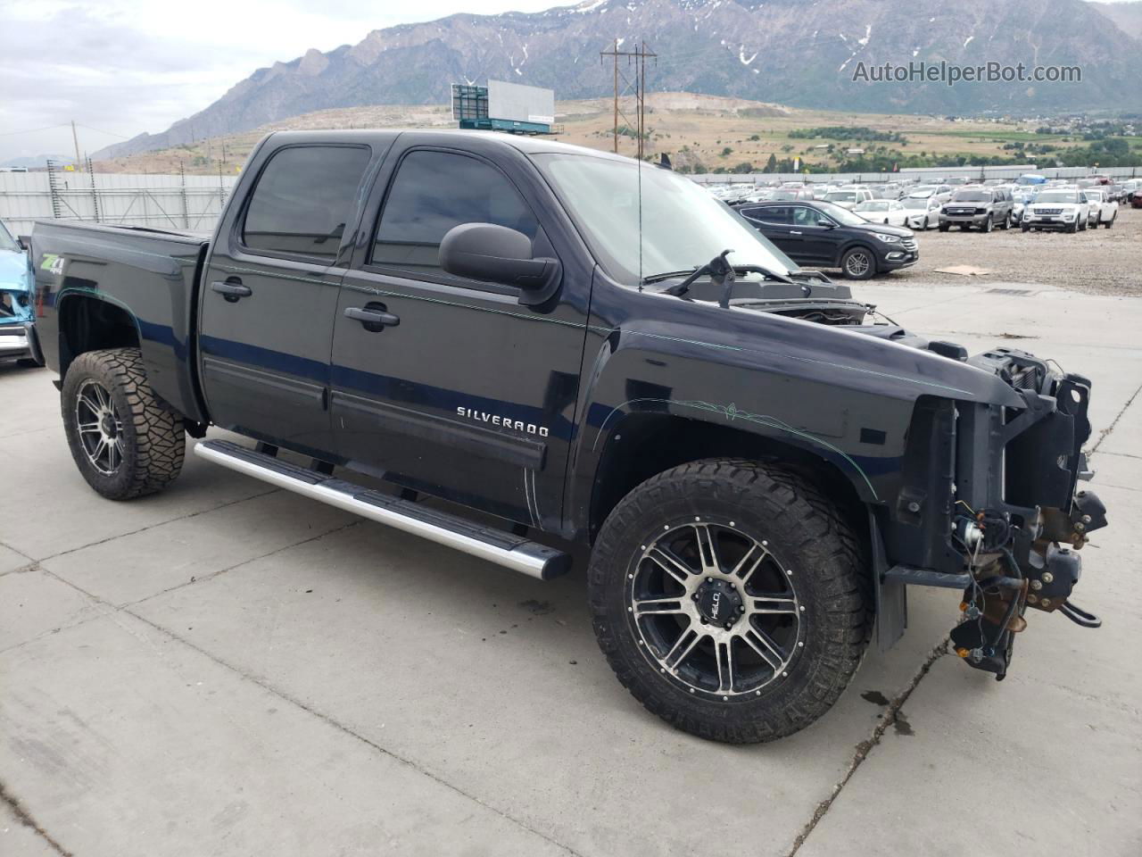 2012 Chevrolet Silverado K1500 Lt Black vin: 1GCPKSE7XCF182124