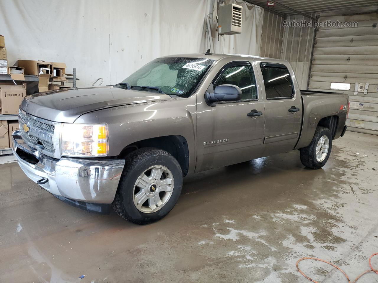 2012 Chevrolet Silverado K1500 Lt Gray vin: 1GCPKSE7XCF201867