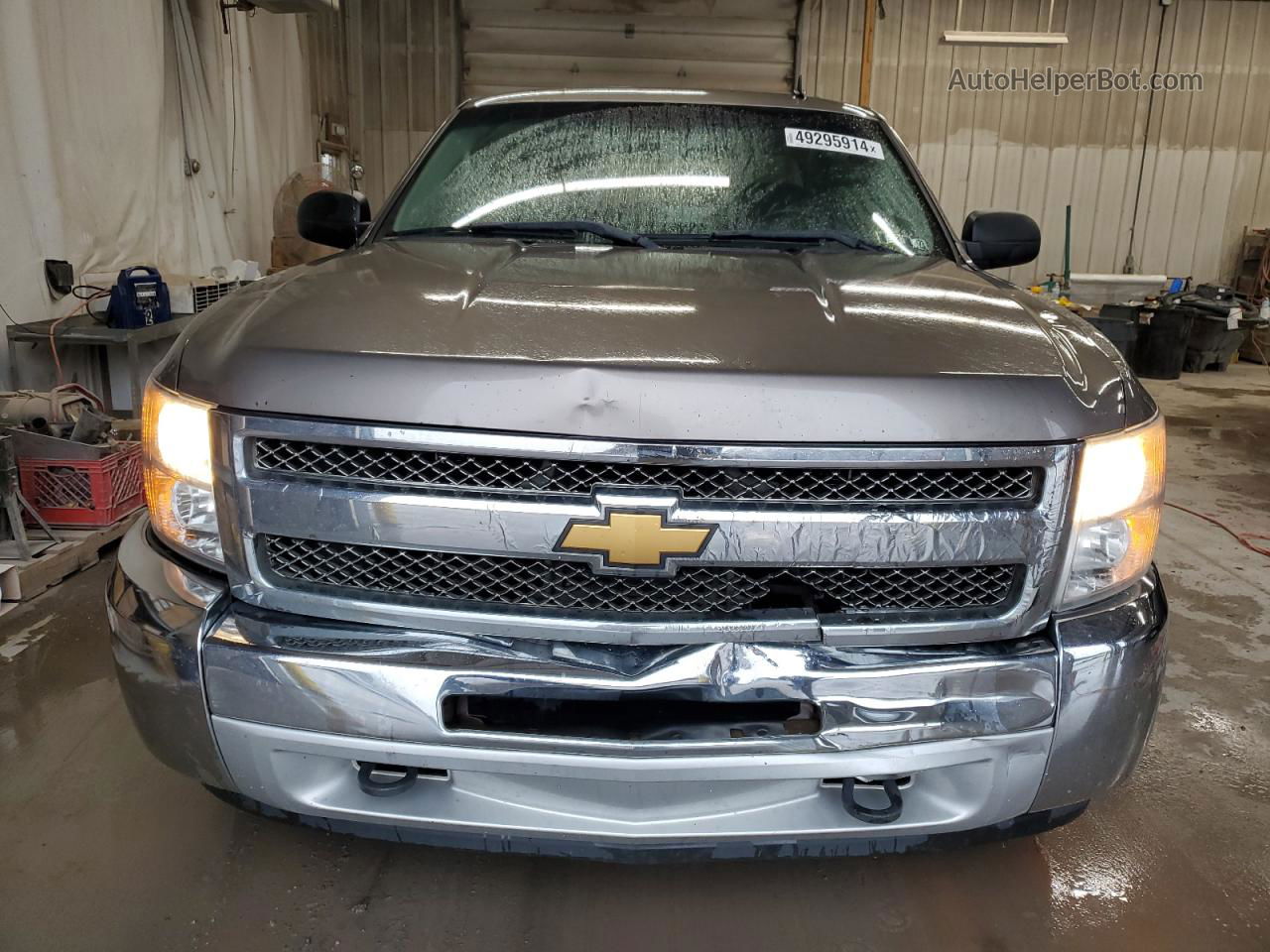 2012 Chevrolet Silverado K1500 Lt Gray vin: 1GCPKSE7XCF201867