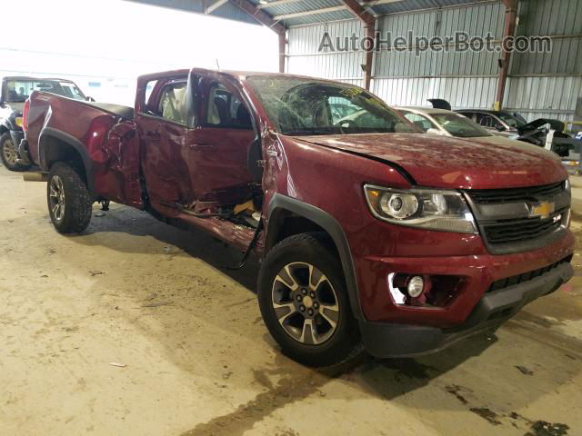 2020 Chevrolet Colorado Z71 Red vin: 1GCPTDE11L1104297